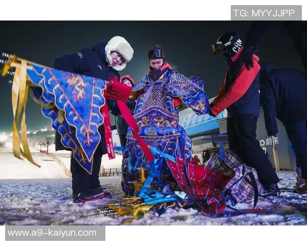 吉林演出“国风京剧滑雪”大秀